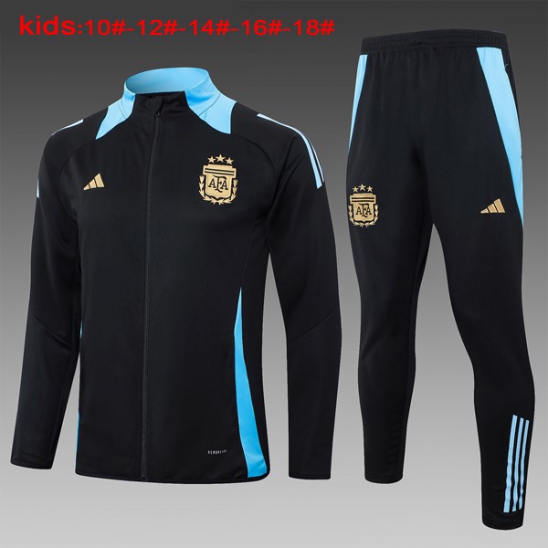 Niños Chandal Argentina 2024-2025 Negro 3